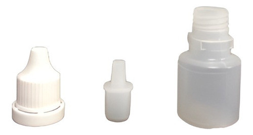 Gotero Plástico De 10ml Con Tapa Precinto Seguridad Pack X10 0