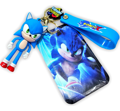 Porta Tarjeta Sube Llavero Sonic Personajes 0