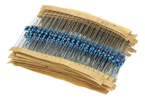 Pack 300 Resistencias 5% 1/6w Y 1/8w  (10 Ohm - 1 M Ohm) 0