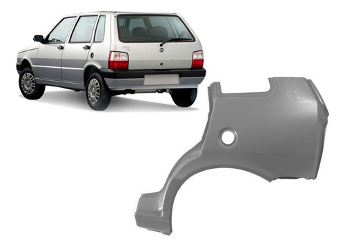 Guardabarro Trasero Fiat Uno Fire 5ptas Izquierdo 0