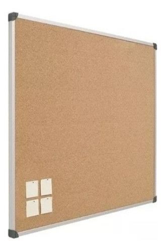 Pizarra De Corcho Tablero 40 X 60 Cm Marco De Aluminio 1