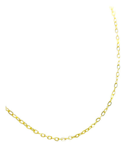 Cadena Fina Laminada En Oro 18k Hipoalergénico 0