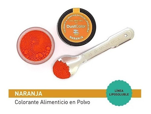 Colorante Liposoluble En Polvo Dust Color - Naranja 0