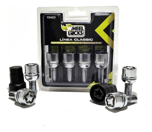 Bulon  Antirrobo Volkswagen Gol Rhino Wheel Lock's 0