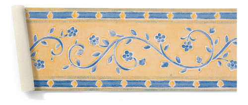 Guarda Vinilica Importada Diseño Azul F/ Amarillo 0