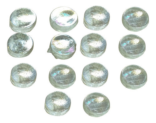 Circulos Tornasol X 14u. Para Mosaiquismo. Diametro 18 Mm 0