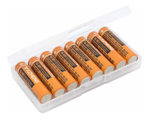 8 Pilas Hhr-55aaabu Aaa 550 Mah 1.2 V 6.0 0