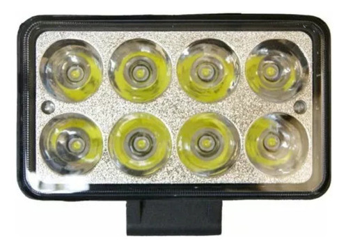 Faro Led Auxiliar 8 Leds 4  X10 24w  12/24v Auto Moto 1