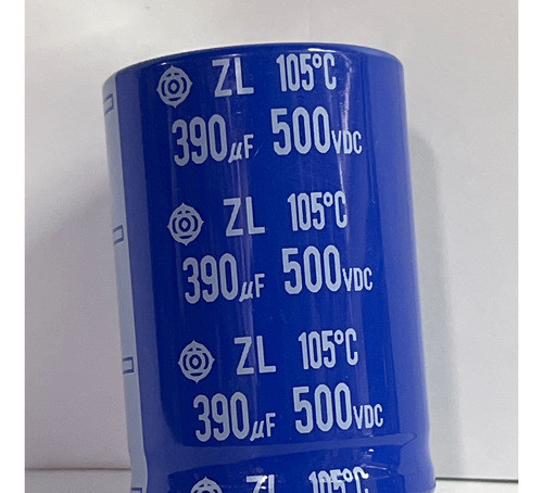 Capacitor Electrolítico Blindado 390mf X 500v 105º 1
