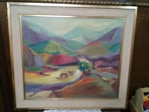 Gran Óleo Sobre Tela 0