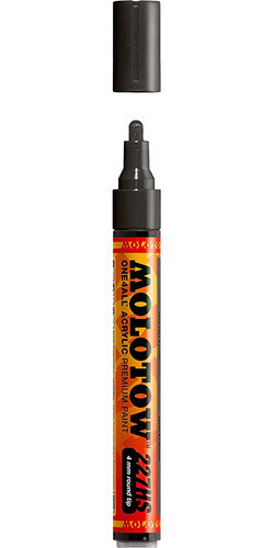 Molotow One4all Marcador De Pintura Acrílica 4 Mm Señal Negr 0