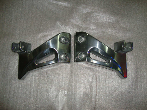Juego Soporte Pedalin Zanella Rx 150 Traseros Solo-2r 0
