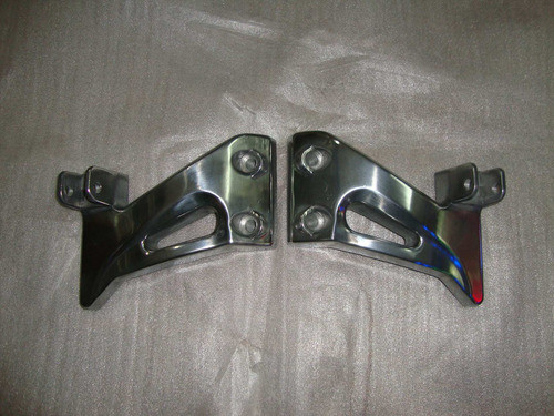 Juego Soporte Pedalin Zanella Rx 150 Traseros Solo-2r 1