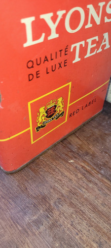 Lata Grande De Te  Lyons 20 X 20 X 20 Cns 1