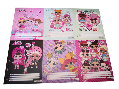 Separadores Lol  Escolares Nº 3 X 6 Caratulas   V Crespo 0