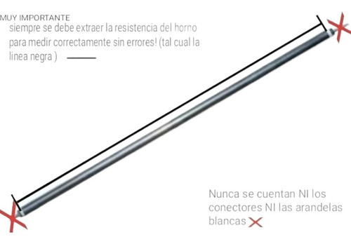 4 Velas Resistencias Horno Eléctrico Grill 37.5 Cm(4x37.5cm) 1