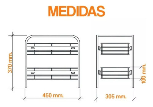 Cajonera Canasto Verdulero Bajomesada Cocina 2 Cajones! 1
