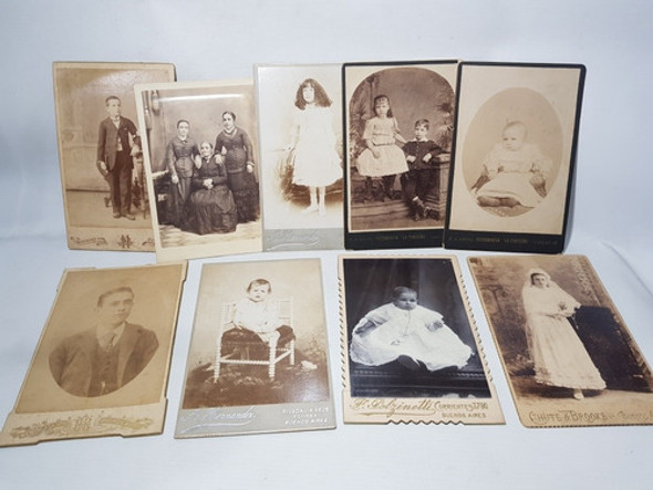 Antiguas Fotos Estudio Buenos Aires 1900 Lote X 9 Mag 57742 0 Antiguas Fotos Estudio Buenos Aires 1900 Lote X 9 Mag 57742 0