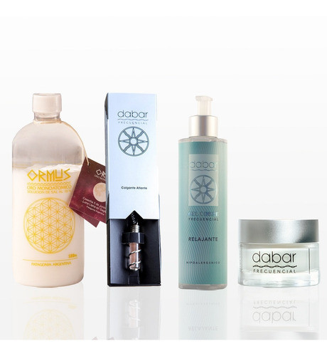 Combo 1 Ormus 500ml +crema 50ml+gel 200ml +colgante Himalaya 0