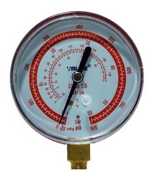 Manómetro Value De Alta Para R410 Refrigeración 1