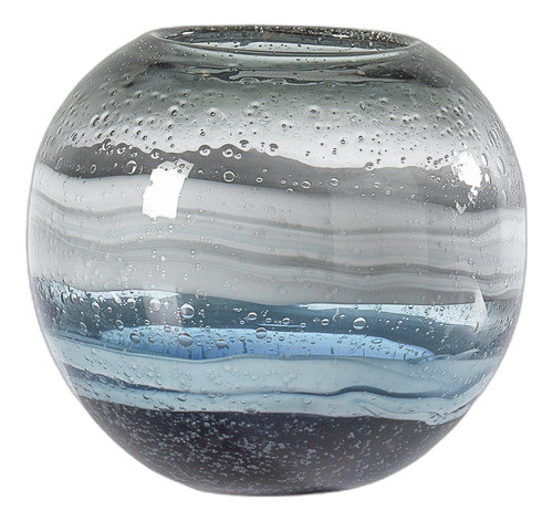 Andrea Swirl Esfera De Vidrio Jarron 0