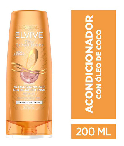 Pack Acondicionador Elvive Óleo Nutrición Intensa 200 Ml 1