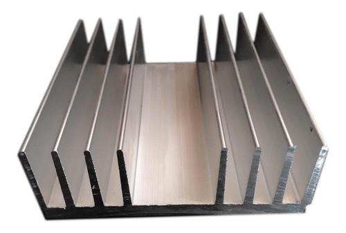 Disipador Aluminio 100w Grow Alta Potencia 10,5 X 10,5 X 3,7 0