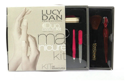 Set De Manicuría Y Maquillaje Lucy Dan Professional. Nuevo. 0