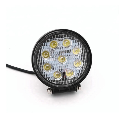 Faro Led Auxiliar Proyector 9 Led 27w Auto 4x4 Agro Off Road 0