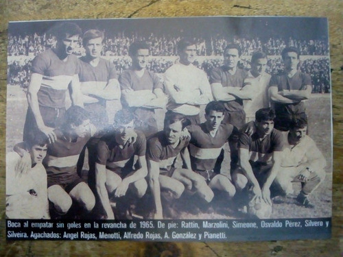 Recorte Boca Juniors Año 1965 0