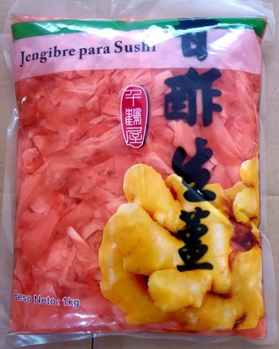Jengibre Para Sushi Pickle En Láminas X1.5k Importado X5und 1