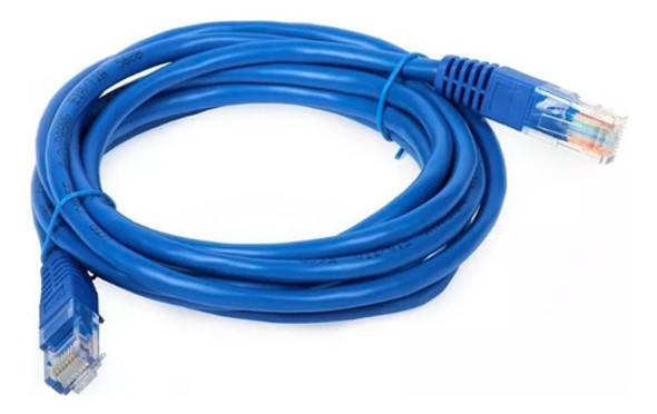 Cable De Red 5 Metros Cat 5e Para Internet Lan Ethernet 0