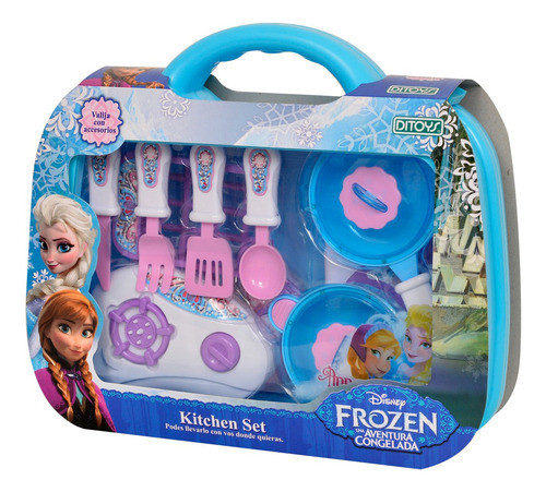 Valija Kitchen Set Frozen Original Ditoys Quepeños 0