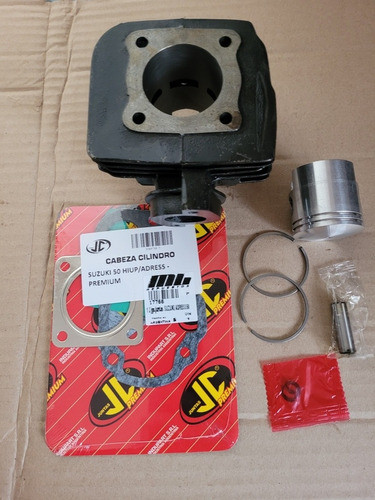 Cilindro Completo Suzuki Adress 60 Potenciado Aros Italianos 1