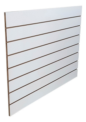 Panel Ranurado 90x65 Melamina Blanco - Fabricantes 1