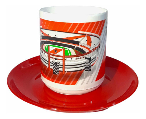Plato Y Vaso Infantil River Plate Jardín Colonia Regalo 1
