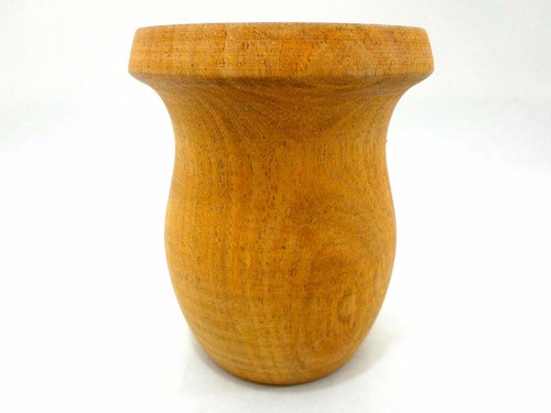 Mate Madera Modelo Bocon Grande S/ Pie Ideal Souvenir Regalo 1
