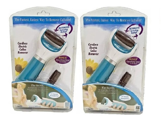 2 Exfoliante Pédico Pulidor Talon Pie Dureza Lima C/ Repuest 0