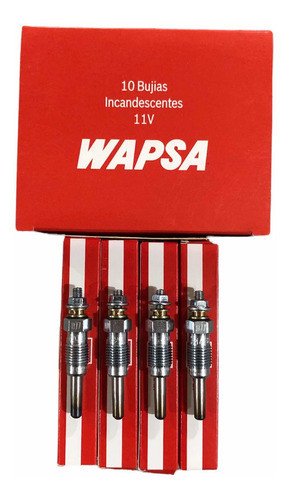Bujias Incandescentes Wapsa Para Seat Toledo 1.9 Td 1991 '97 0
