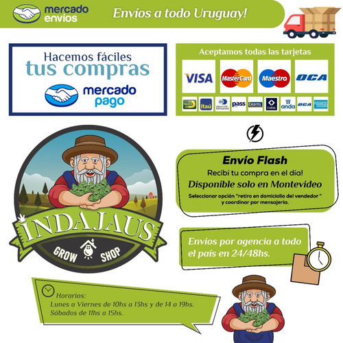 Cocos Brix 7lt X6 Unidades Plagron Sustrato Coco En Bloques 1