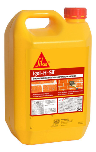 20 Impermeabilizante Siliconado Transparente Sika Igol H Sil 0