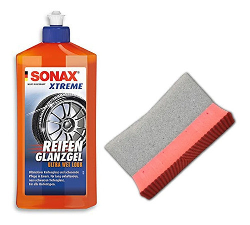 Sonax Gel Brillante Para Cubiertas Neumaticos + Aplicador 0