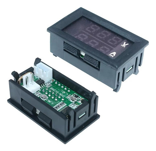 Volt-amperímetro Digital Para Panel De 0 A 99,9v - 0 A 10amp 1