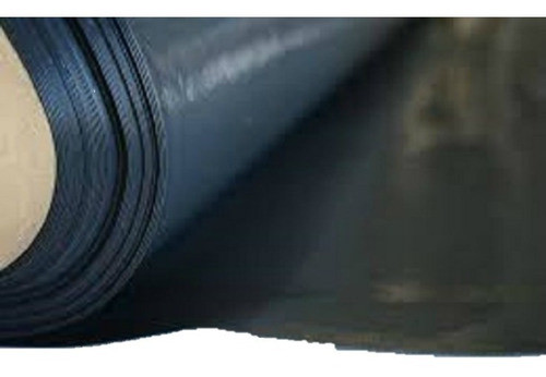 10 Mt Nylon Polietileno Negro 100 Micrones 6 Mt Ancho 0