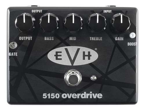 Mxr Evh5150 Overdrive Paquete De Pedales Con 2 Cables De Con 1