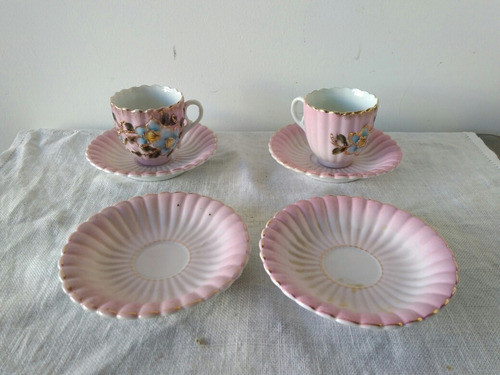 Par Tazas De Café Porcelana Isabelina - Cada Una 0