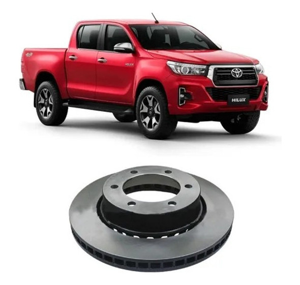 Disco De Freno Toyota Hilux Srx 4x4 2016 -2023 Delantero 0 Disco De Freno Toyota Hilux Srx 4x4 2016 -2023 Delantero 0