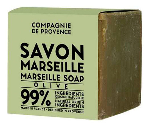 Marseille Soap Cube Olive 400 G 3c 0