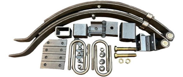Kit Completo Elasticos 2 Hojas 400kg X Par 65cm Largo Lineal 0 Kit Completo Elasticos 2 Hojas 400kg X Par 65cm Largo Lineal 0