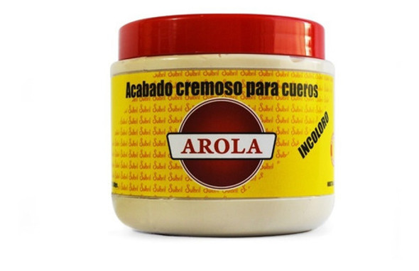 Arola Crema Incolora Para Cuero Pote 500 Cc 0